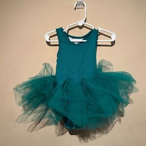 Elegant Teal Tutu Dress for Kids